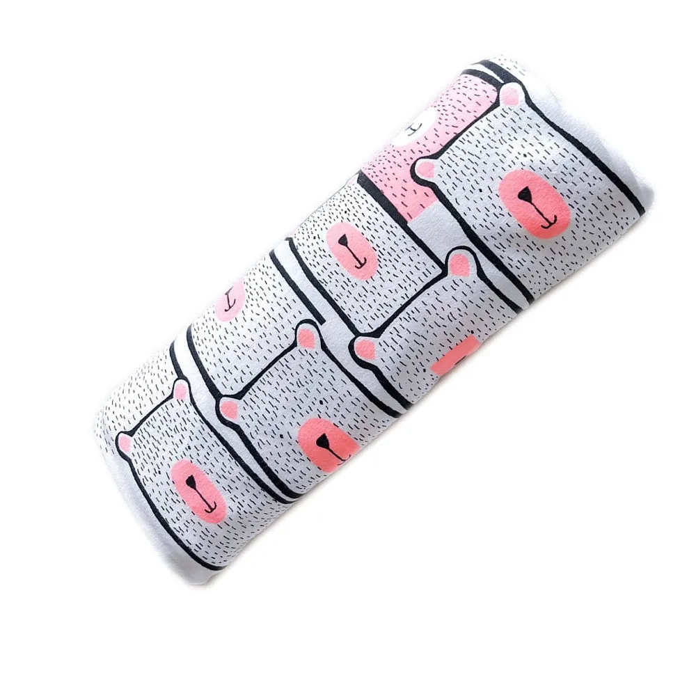 Koala Hugs Newborn Swaddle Wrap - Pinky Bears