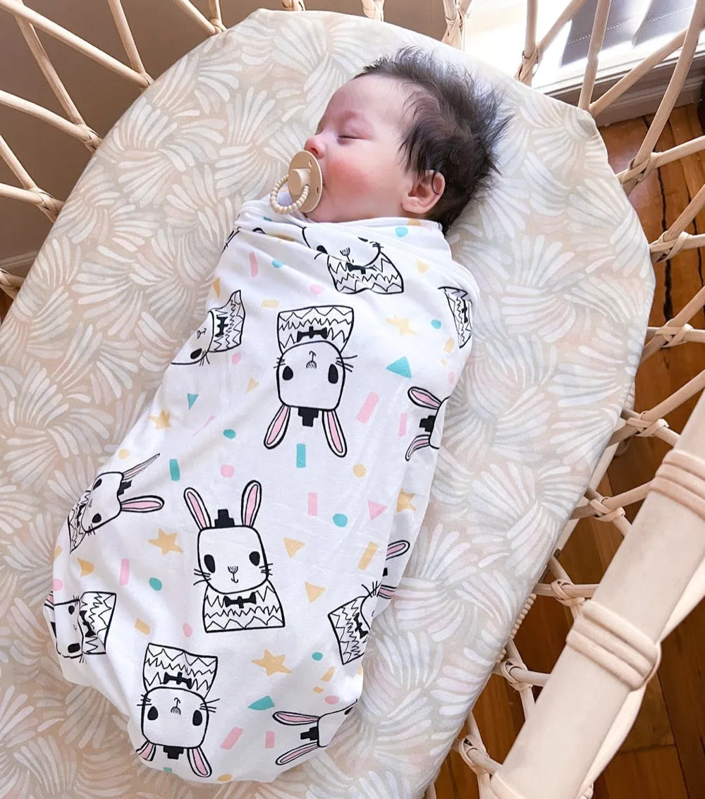 Koala Hugs Newborn Swaddle Wrap - Some Bunny Loves You