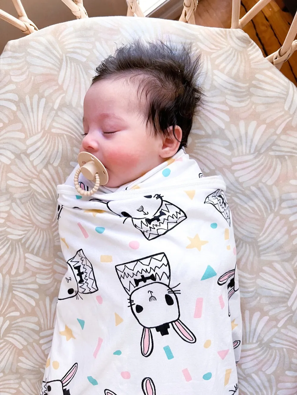 Koala Hugs Newborn Swaddle Wrap - Some Bunny Loves You