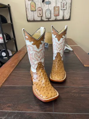 Ladies Umber Ostrich