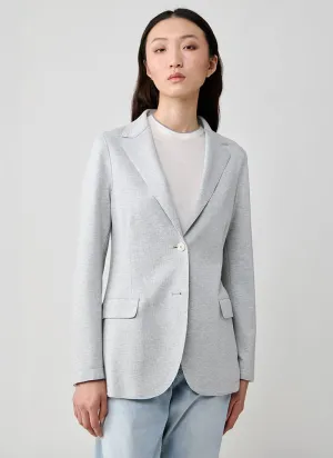 Laser Cut Melange Blazer