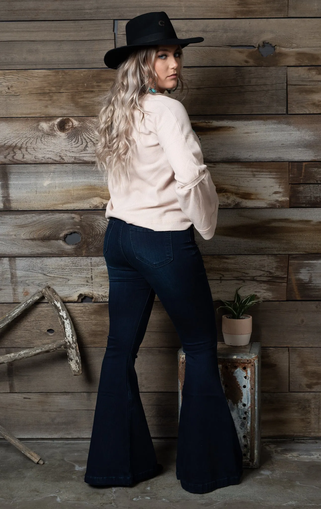 Lauren High Rise Flare