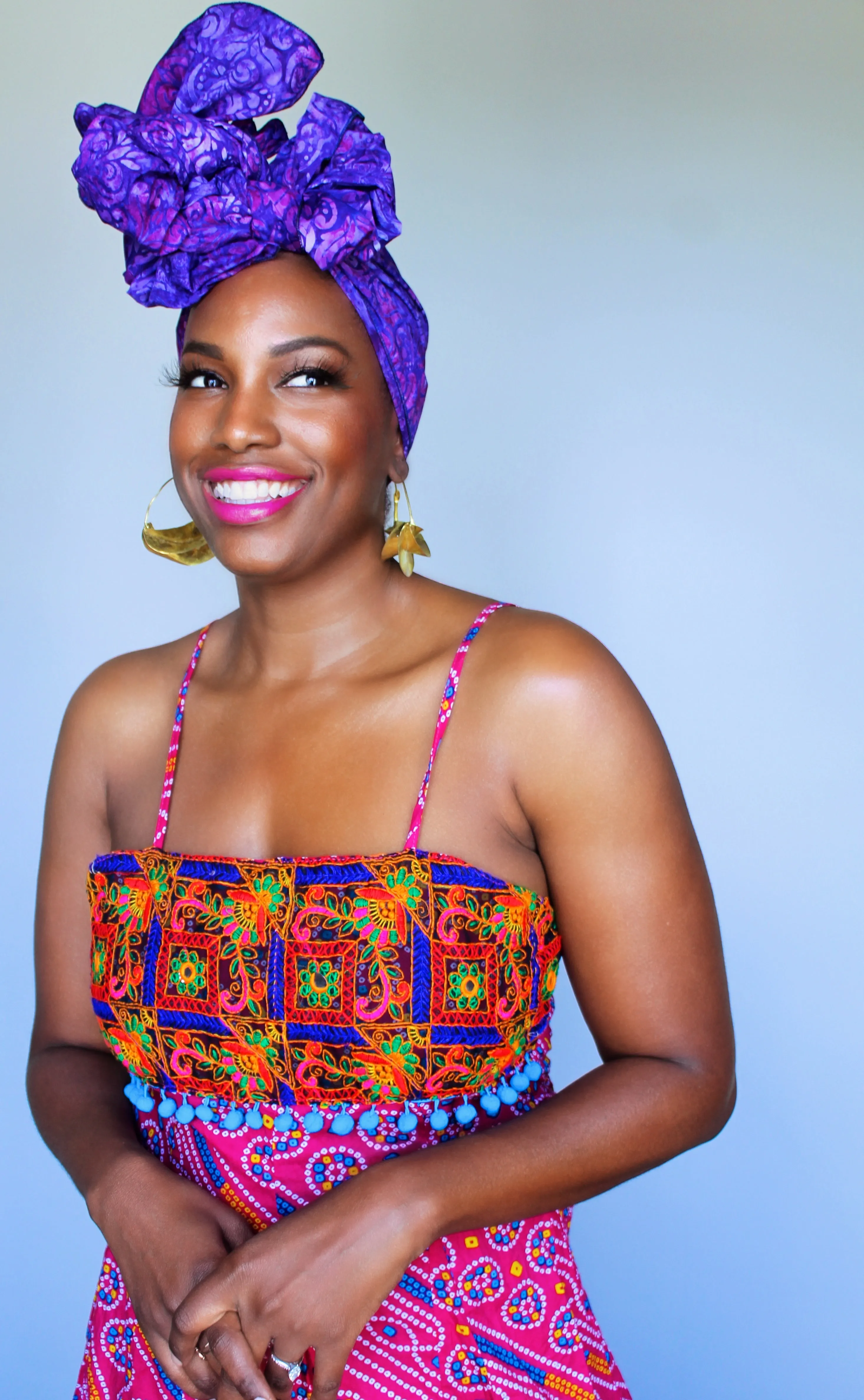Le Vie en Violette Head Wrap
