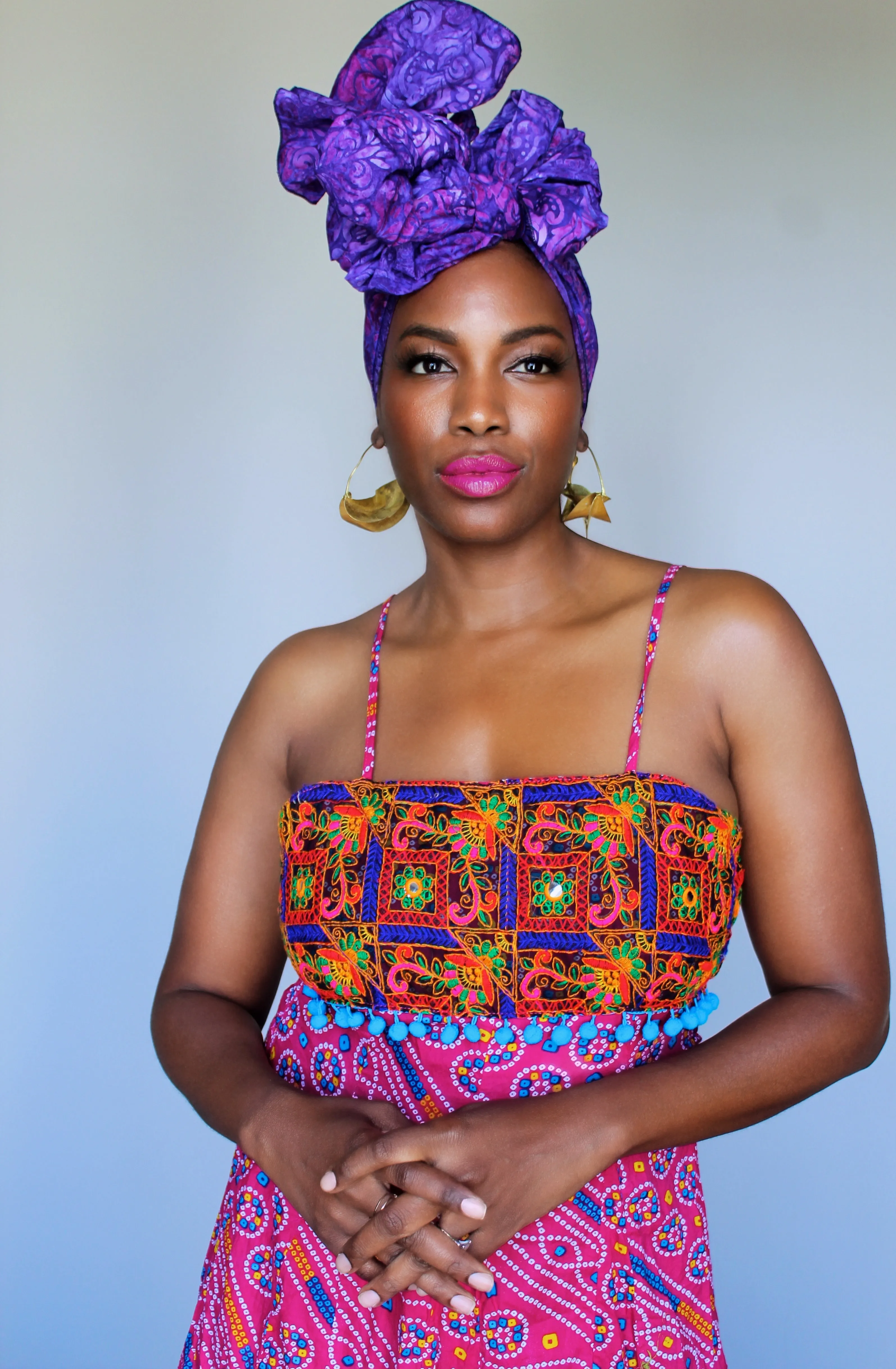 Le Vie en Violette Head Wrap