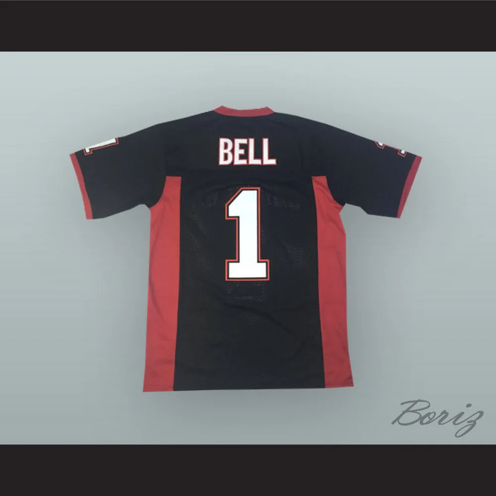 Le'Veon Bell 1 Groveport Madison High School Cruisers Black Football Jersey
