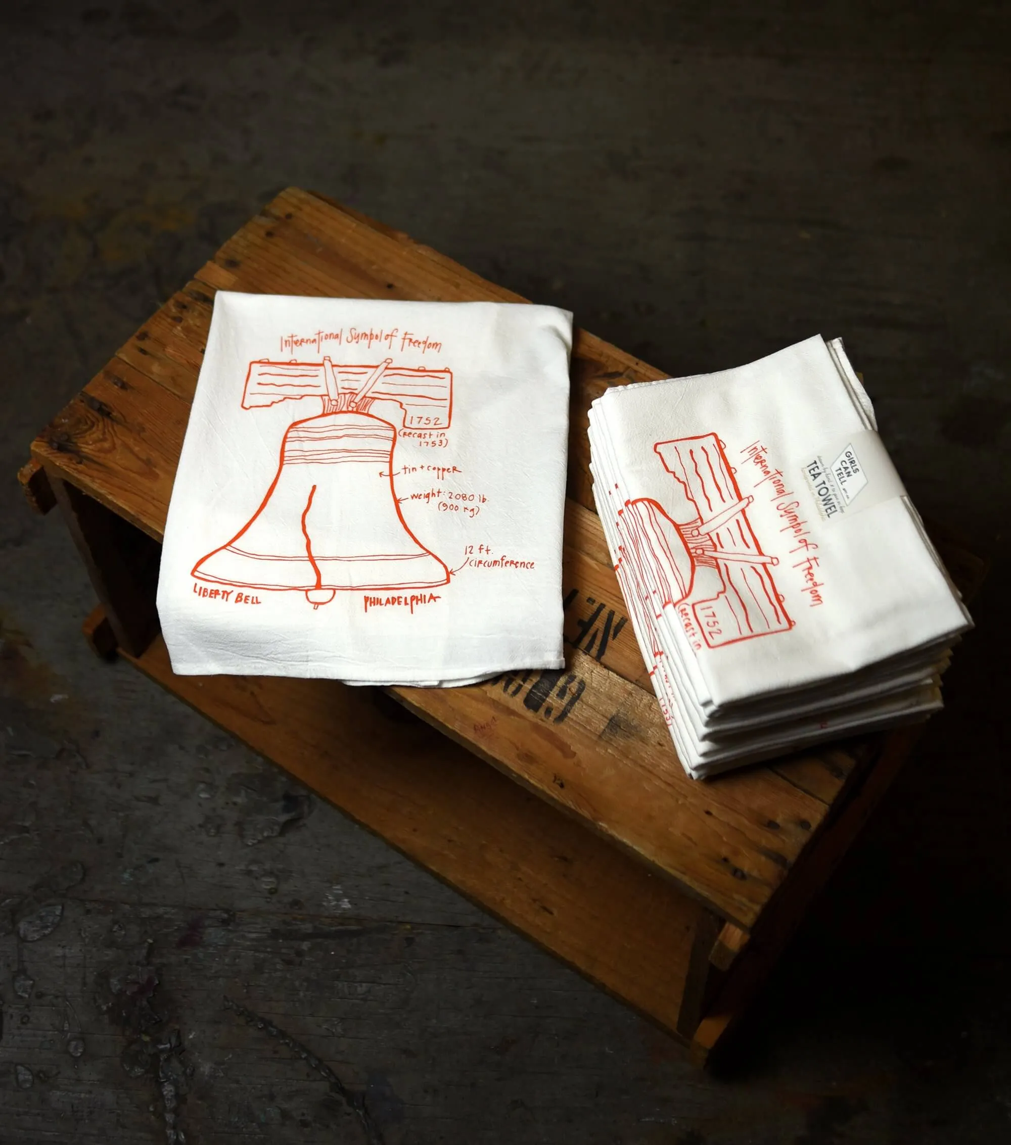 Liberty Bell Tea Towel