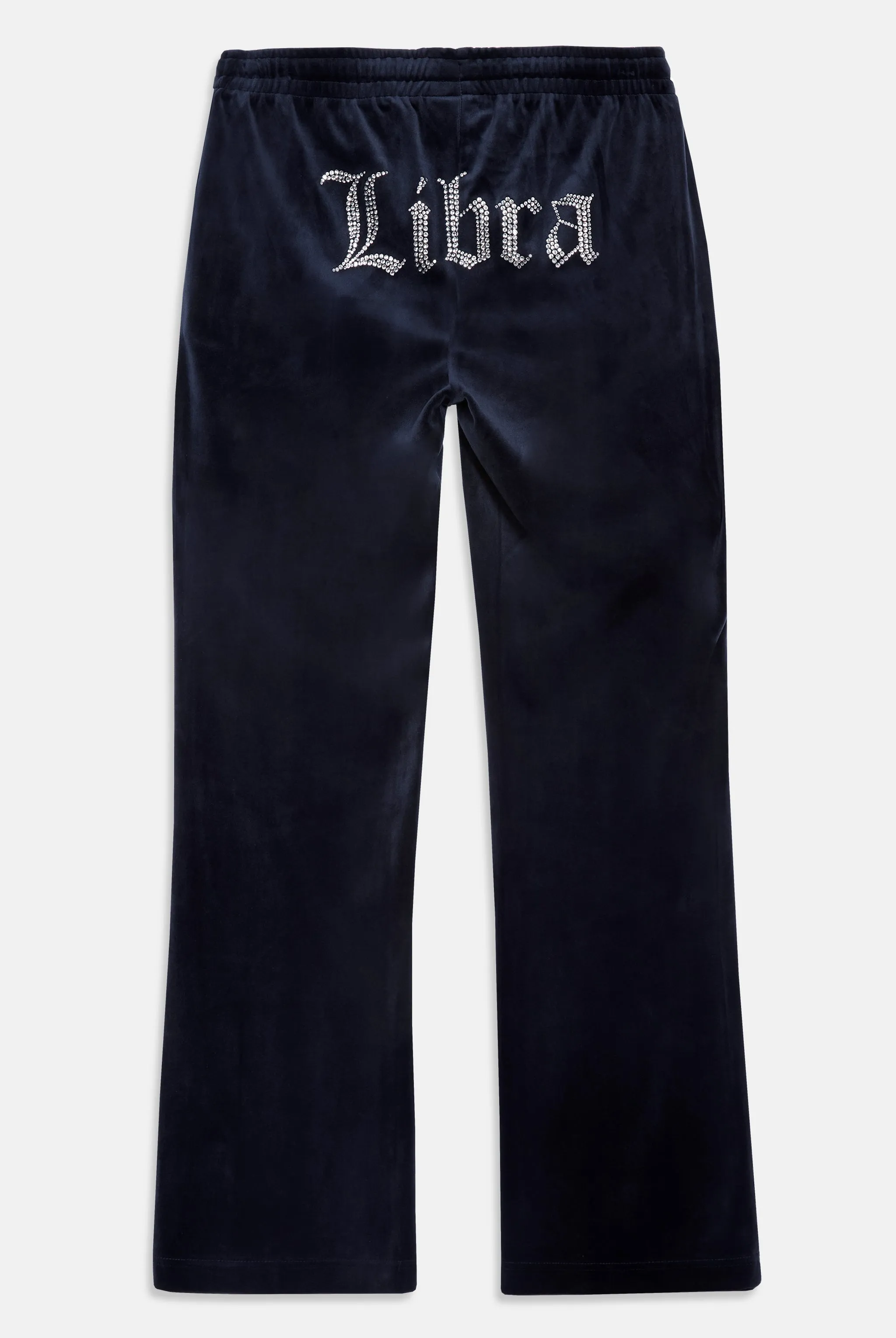 'LIBRA' NIGHT SKY VELOUR DIAMANTÉ TRACKSUIT BOTTOM