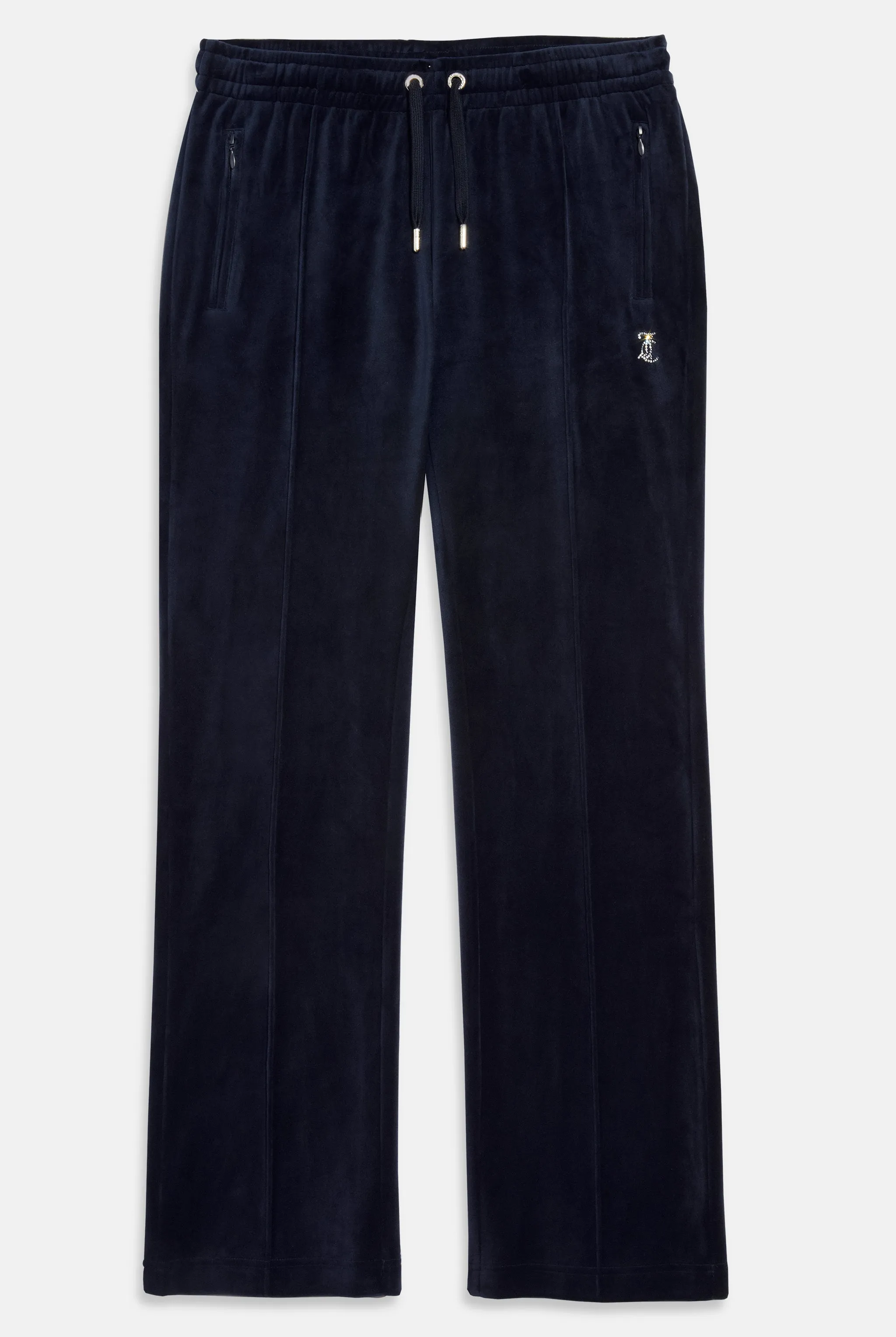'LIBRA' NIGHT SKY VELOUR DIAMANTÉ TRACKSUIT BOTTOM