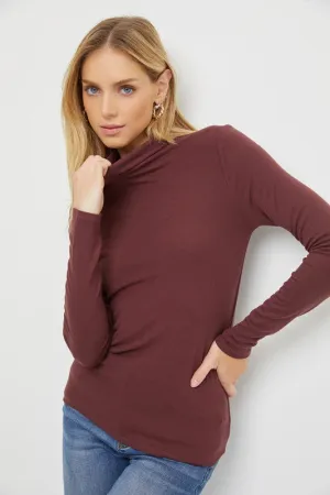Life is a Lesson Mock Neck Turtleneck Top- More Colors