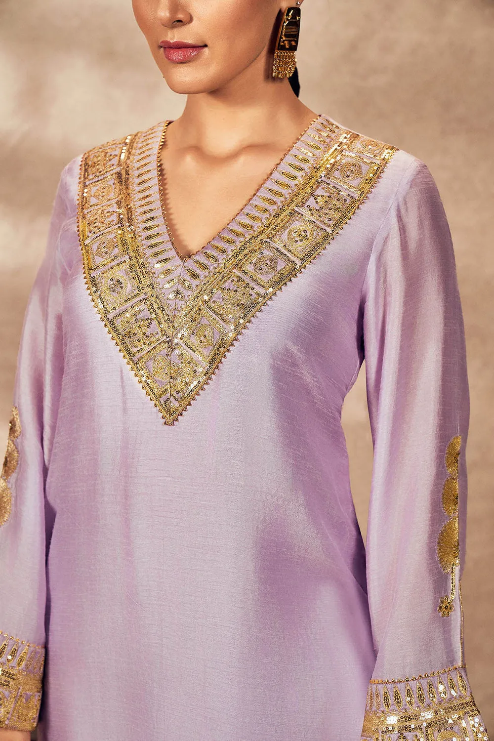 Lilac Pixie Dust Tunic Set