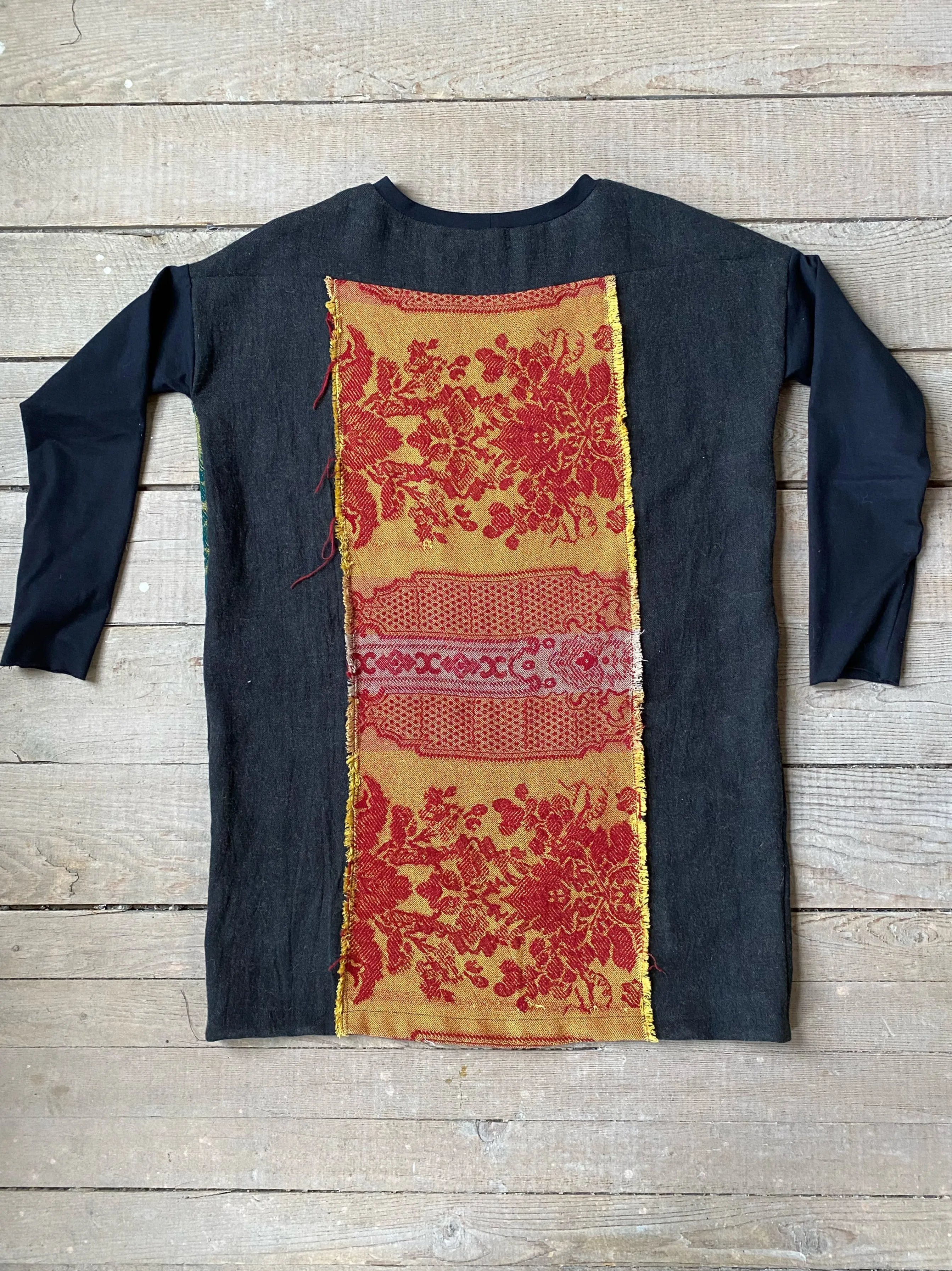 lincoln remnant patched tunic
