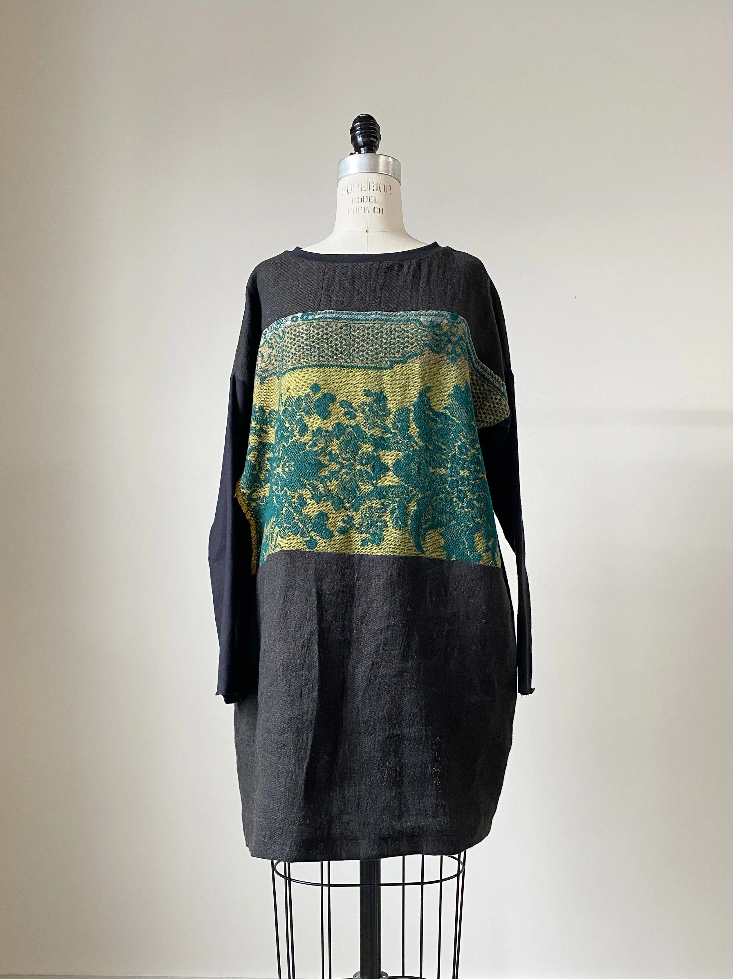 lincoln remnant patched tunic