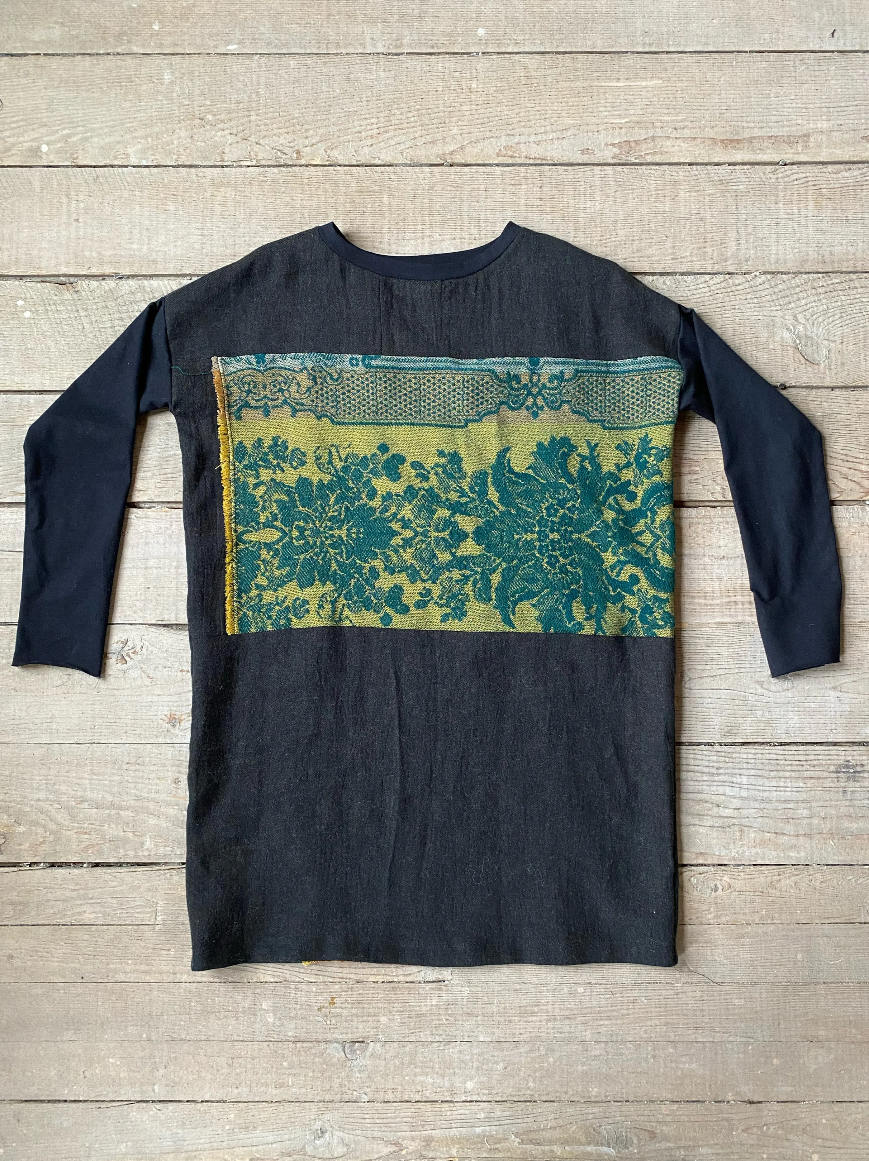 lincoln remnant patched tunic