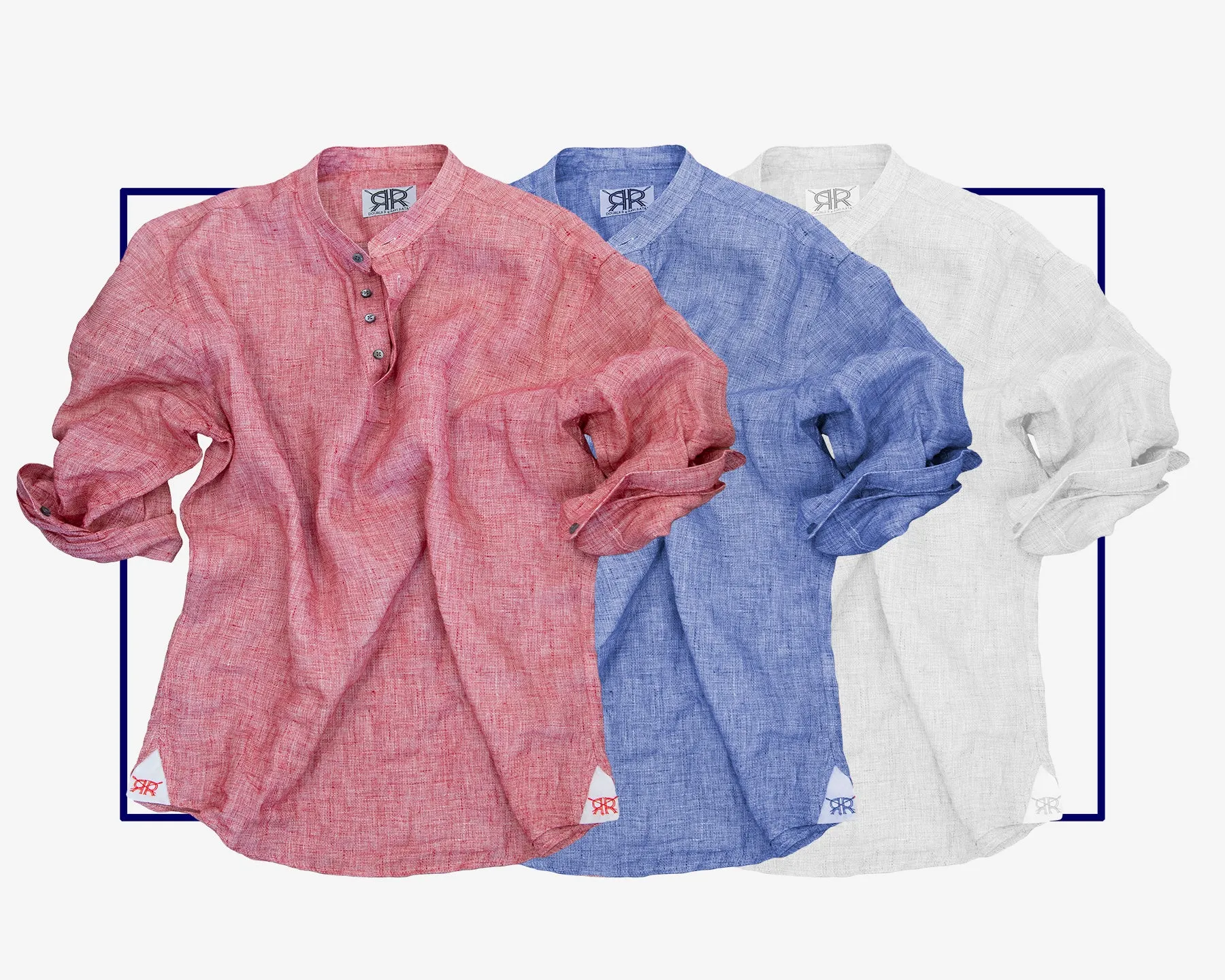 Linen Boyfriend Cut Popover