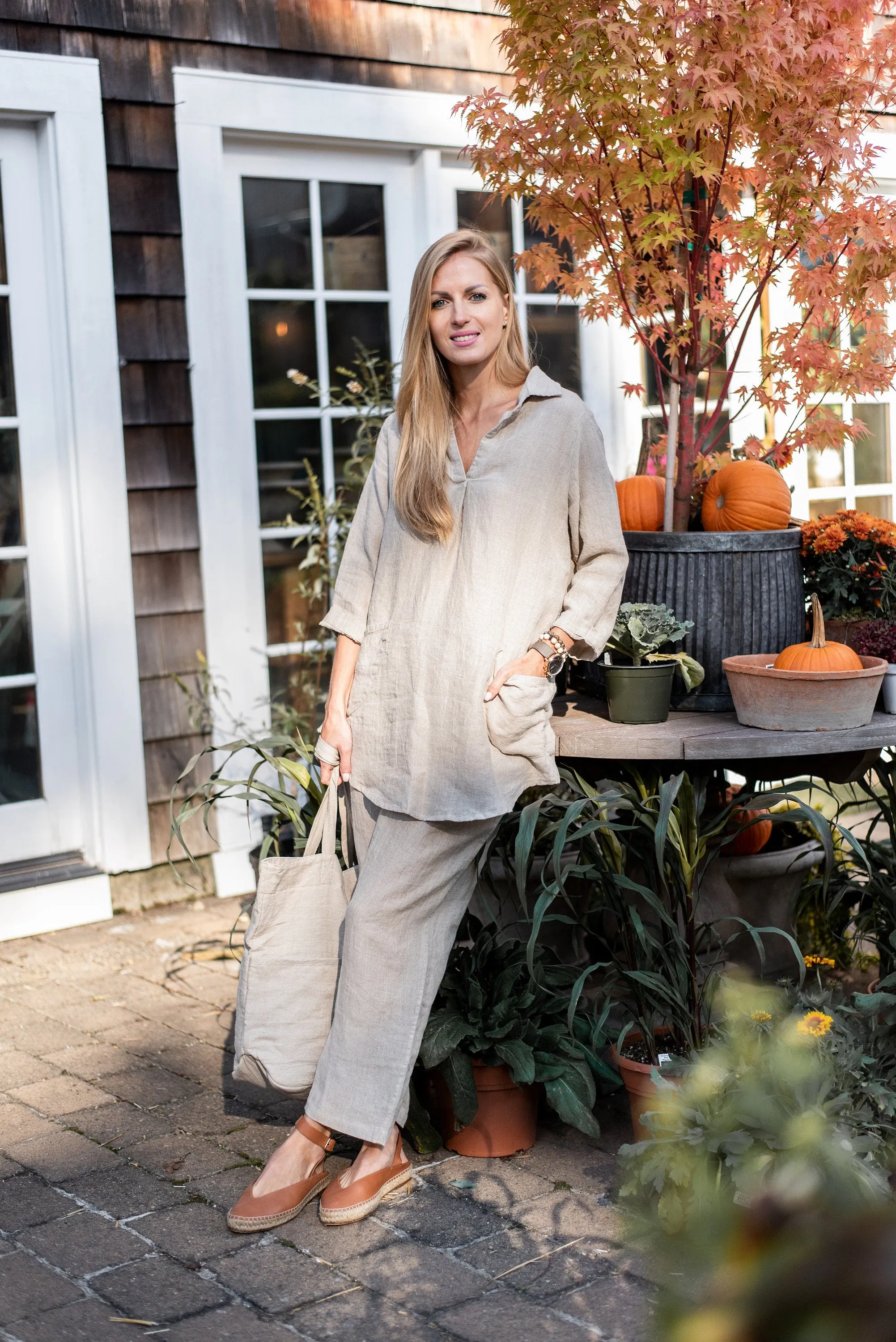 Linen October Tunic