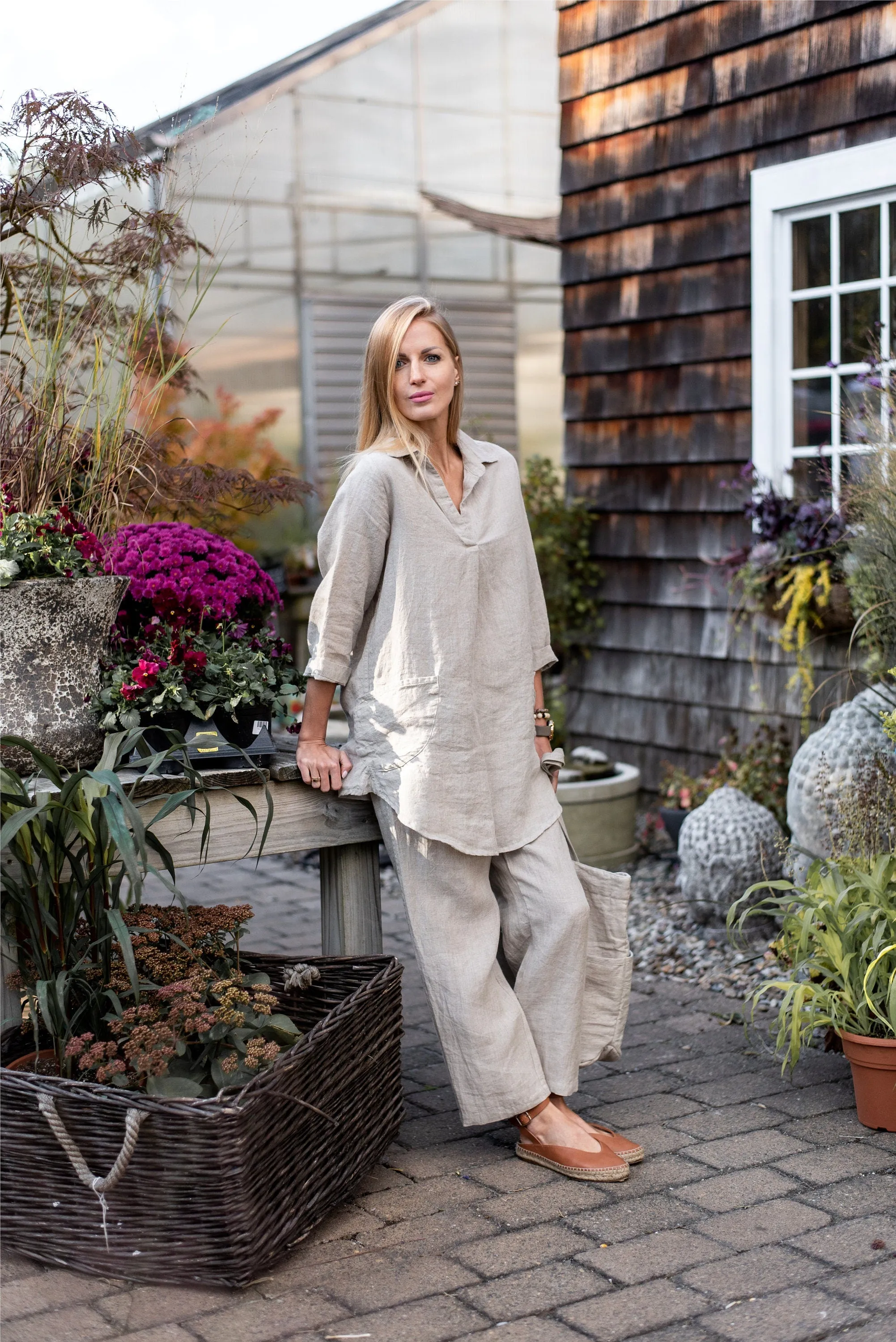 Linen October Tunic