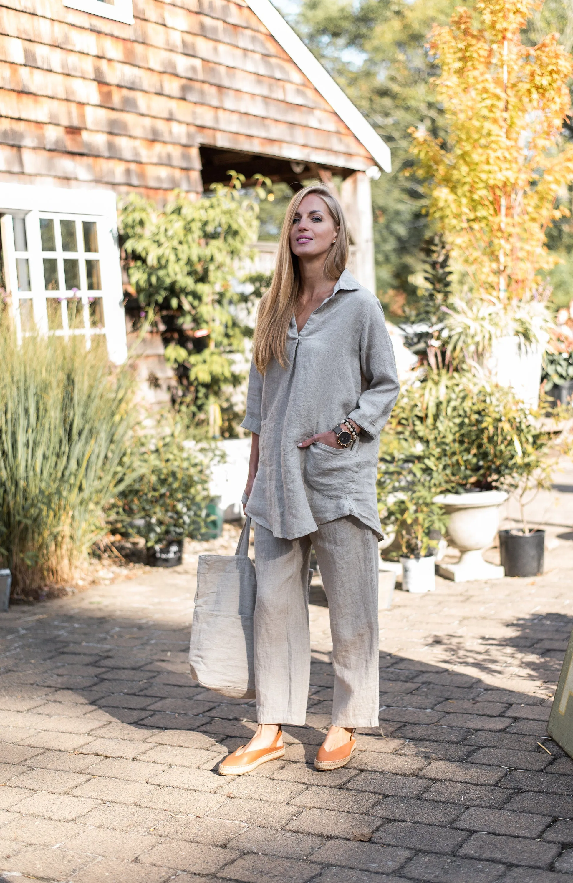 Linen October Tunic