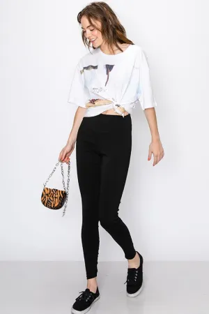 LOLA BLACK HIGH WAISTED LEGGING