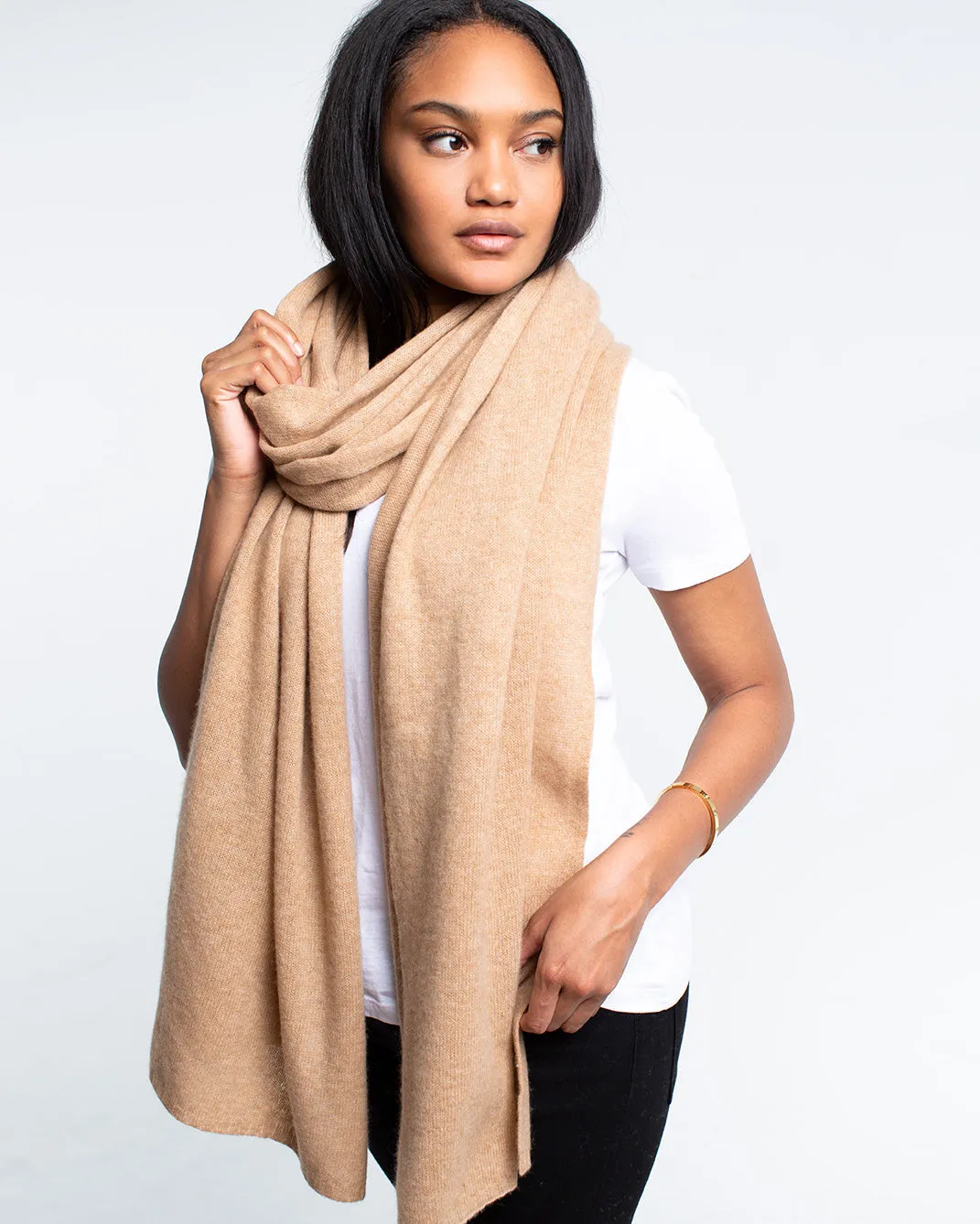 Lora Basic Cashmere Wrap