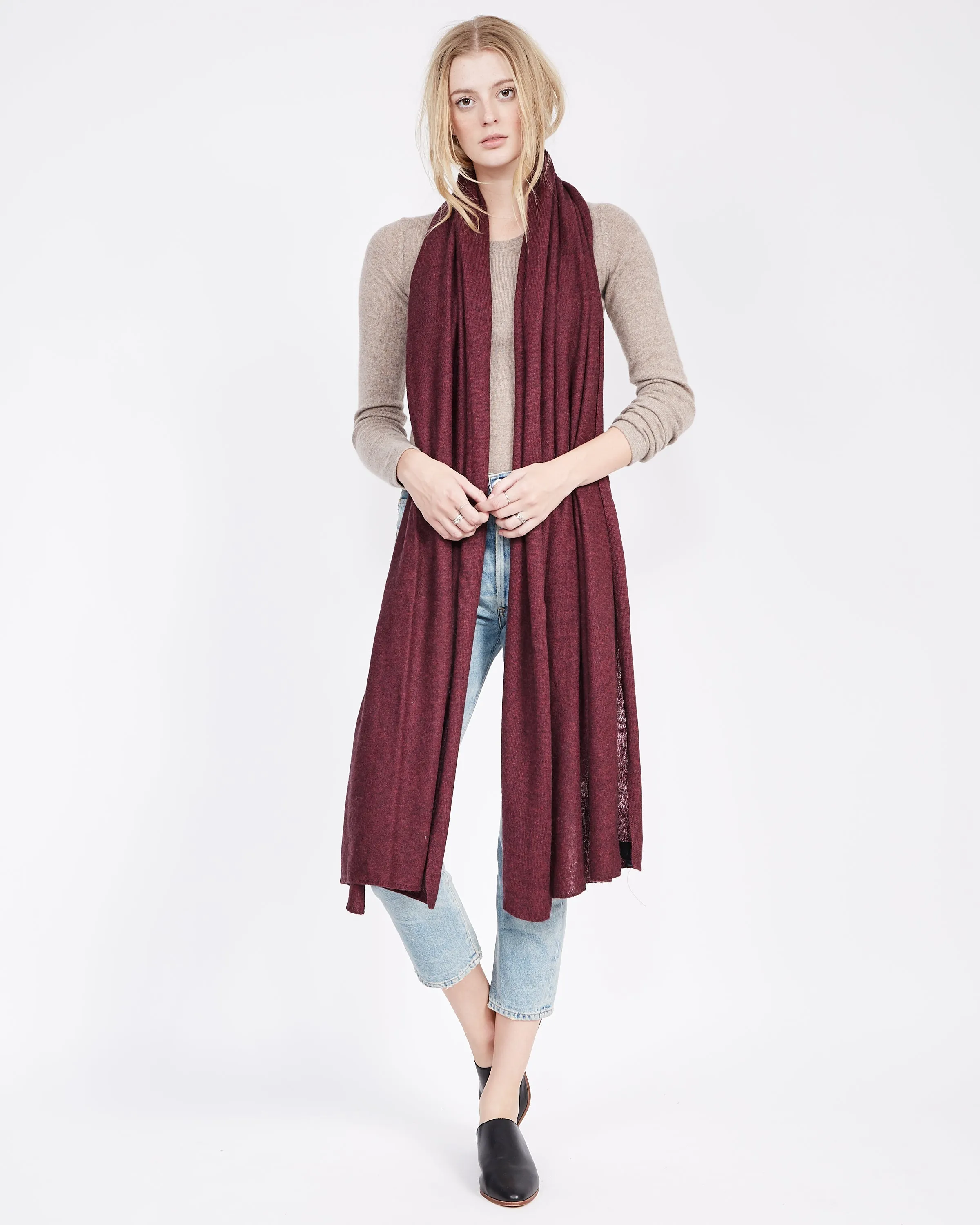 Lora Basic Cashmere Wrap