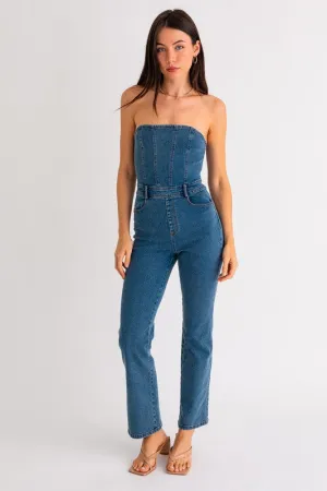 Loretta Denim Jumpsuit
