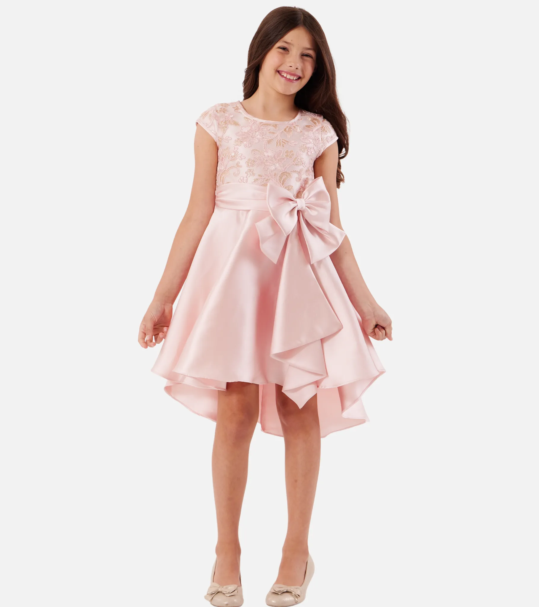 Luca Embroidered Party Dress