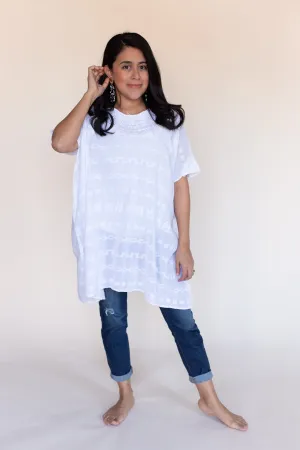Luna Tunic | Daisy White