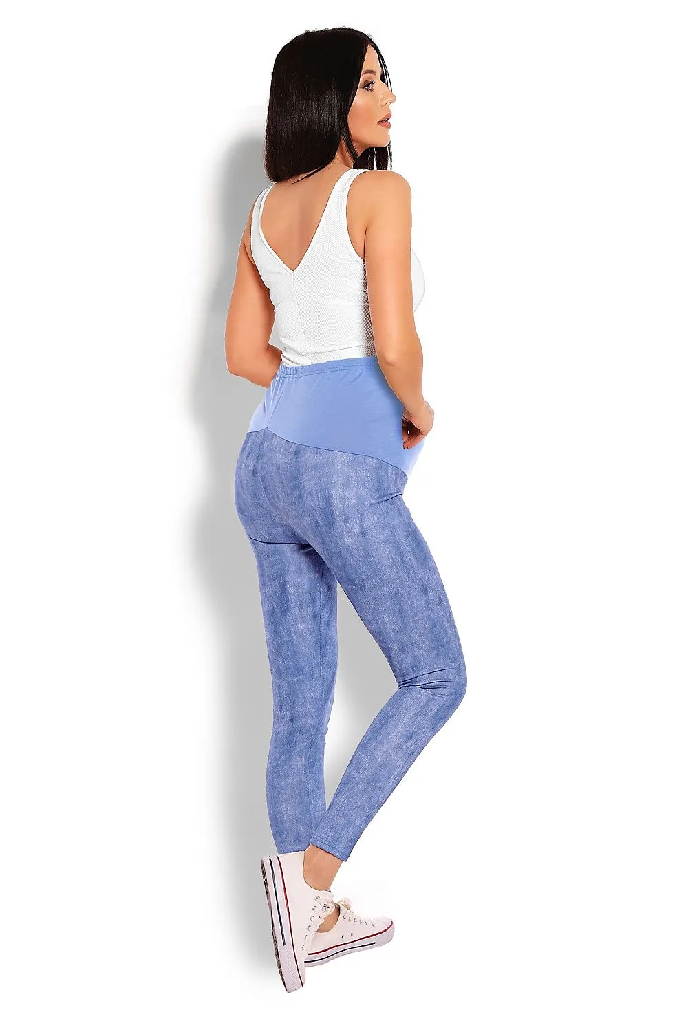Luxuriously Soft Maternity Leggings with Tummy Control Panel – Effortless Fit & Ultimate Comfort