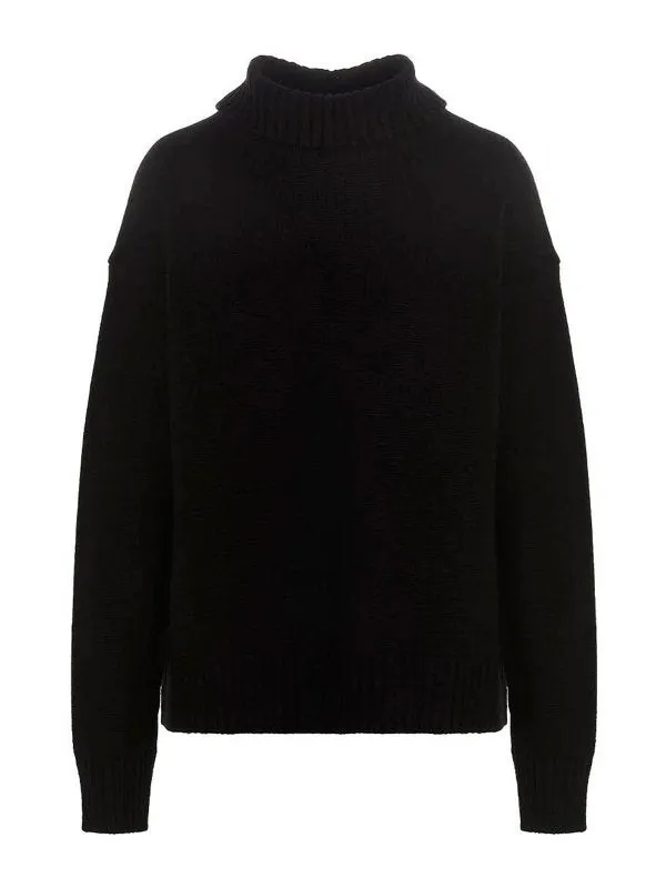 Maglione In Misto Cachemire Con Colletto