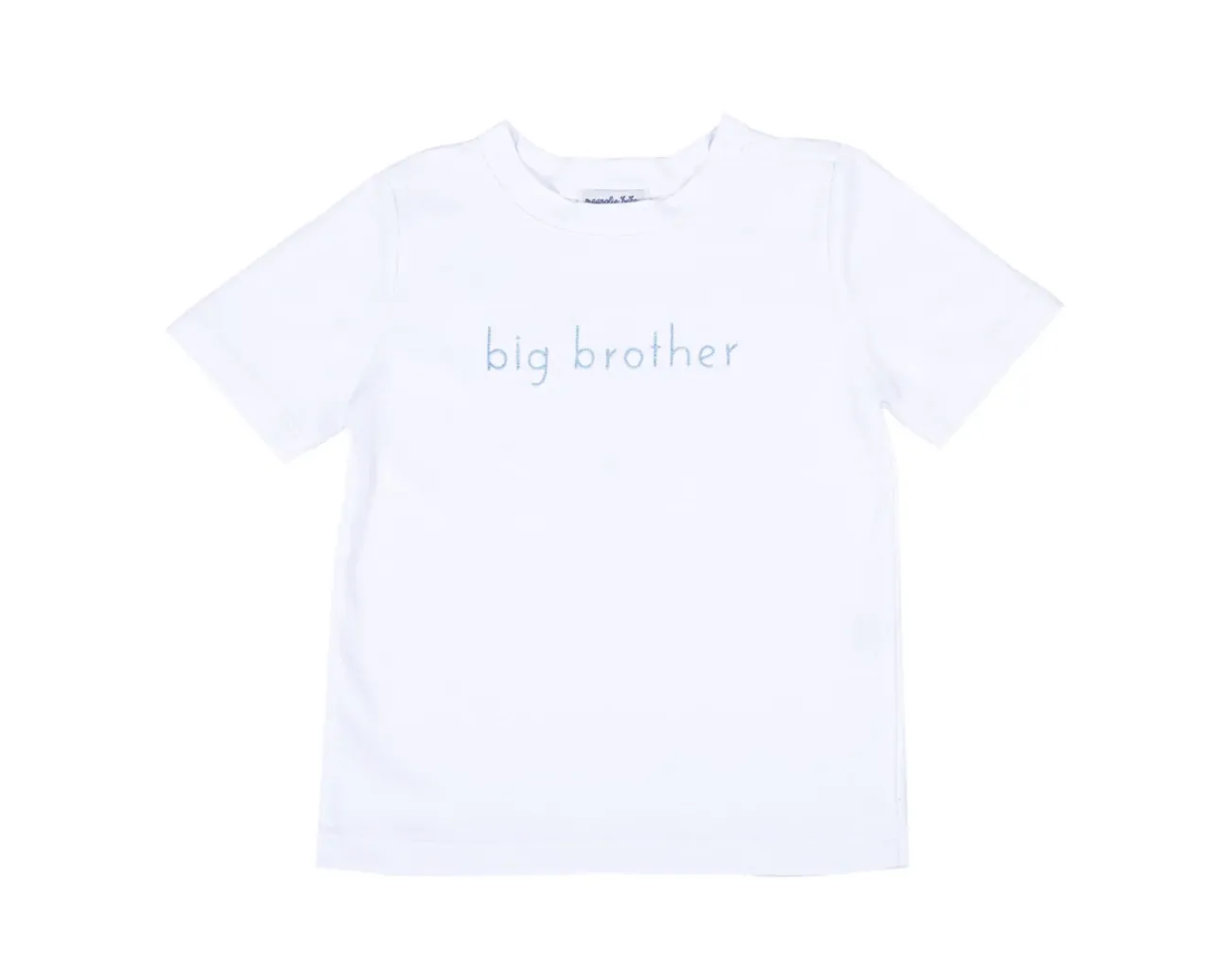 Magnolia Baby: Big Brother Embroidered T-Shirt