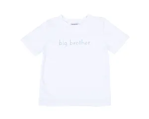 Magnolia Baby: Big Brother Embroidered T-Shirt