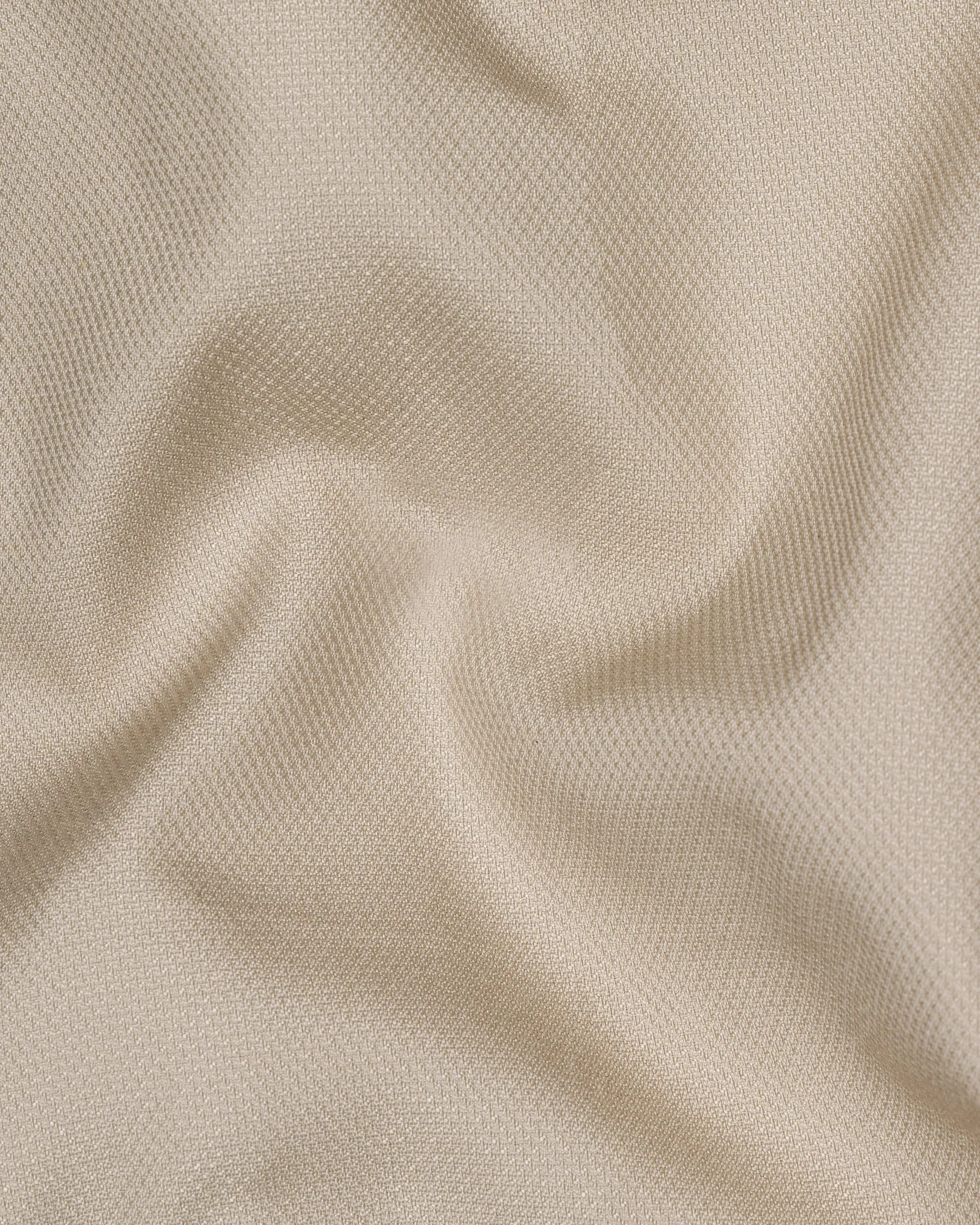 Malta Cream Bandhgala Wool Rich Blazer