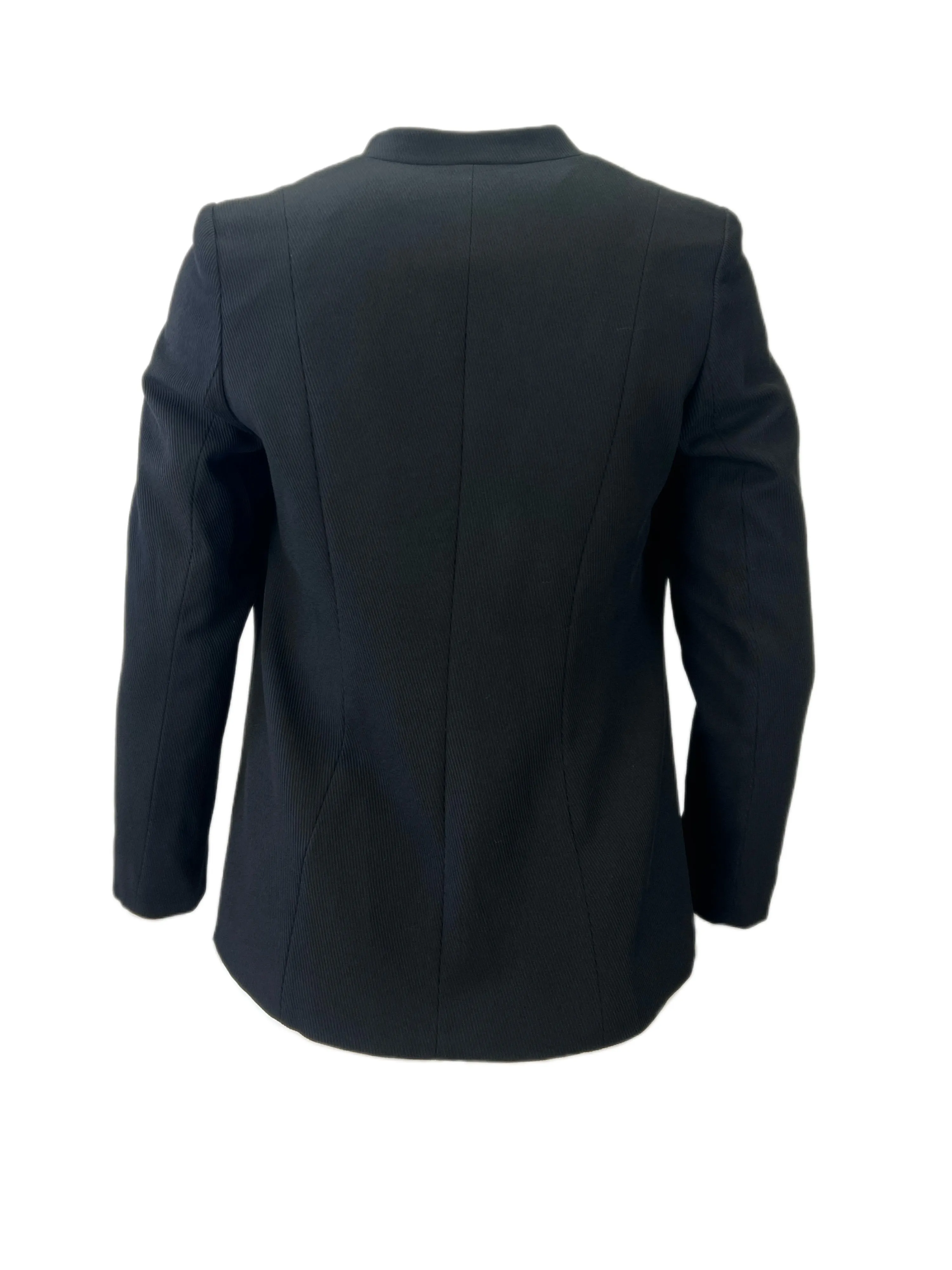Marina Rinaldi Women's Black Certezza One Button Blazer NWT