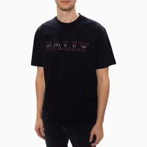 Men's Cotton T Shirt With Embroidered Logo