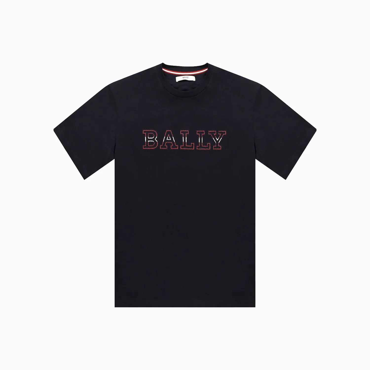 Men's Cotton T Shirt With Embroidered Logo