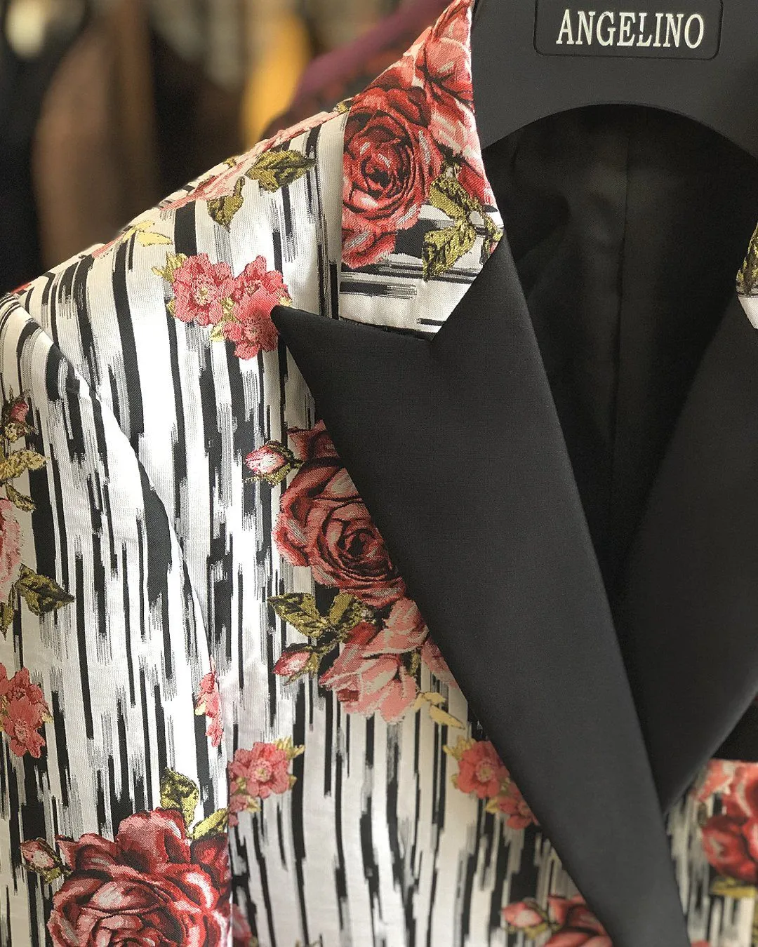 Men's Dinner Blazer - Rose Red - prom - wedding - sport coat