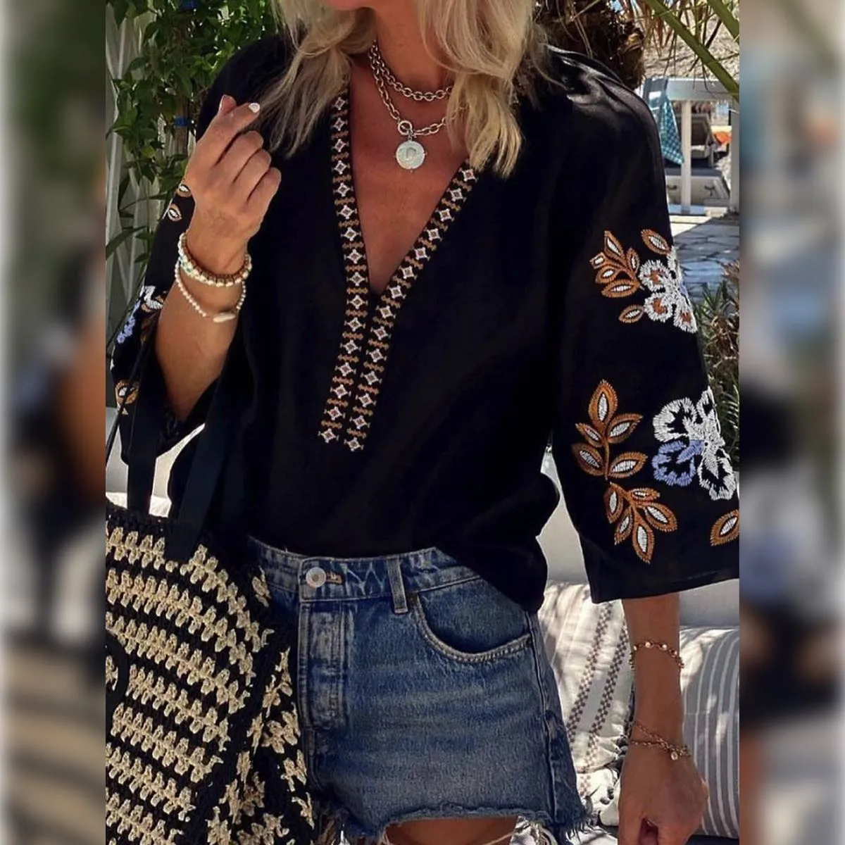 Midnight Boheme Top