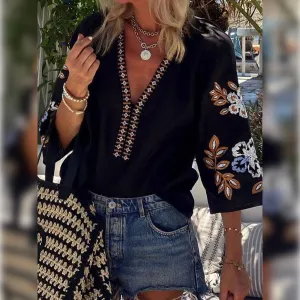 Midnight Boheme Top