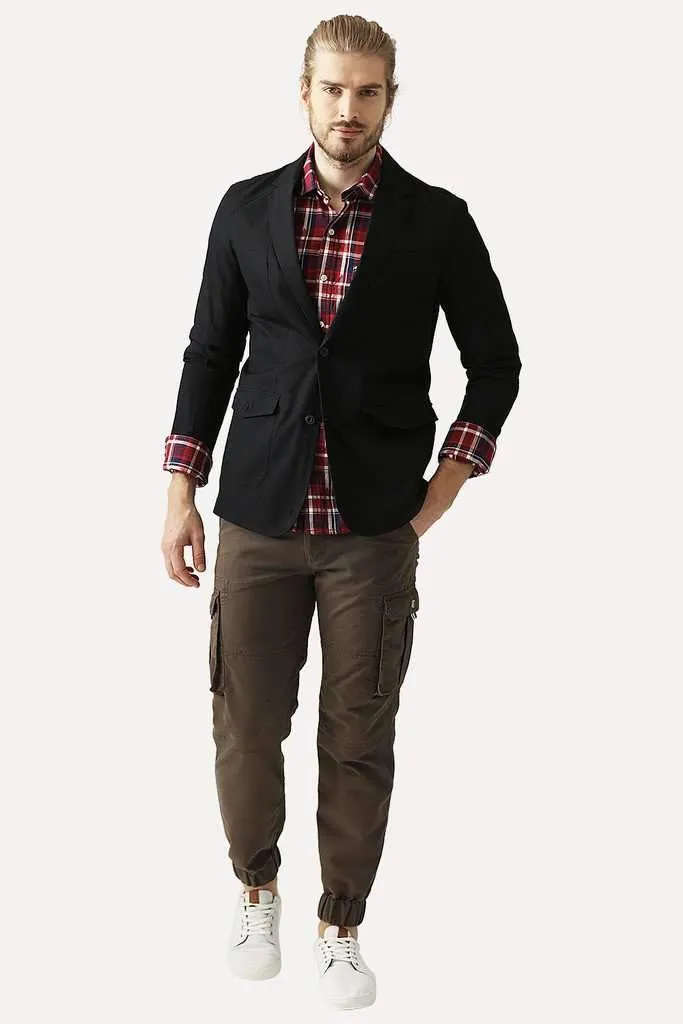 Military Styled Casual Blazer