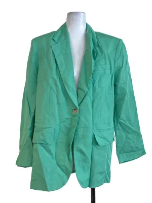 Mint Green Loose Blazer