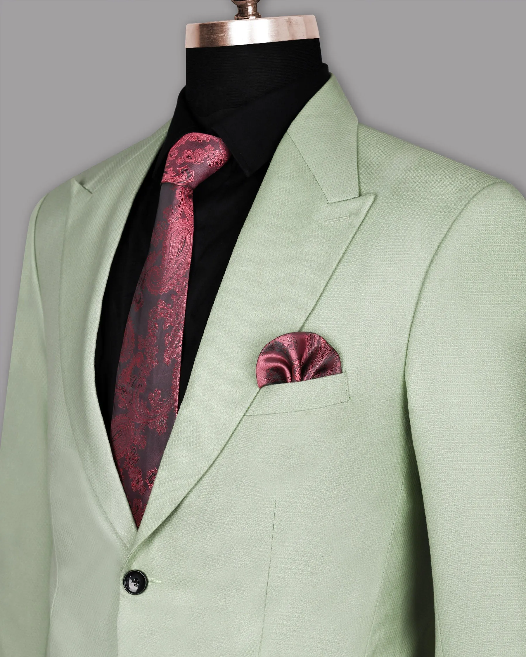 Mint Wool Rich Blazer