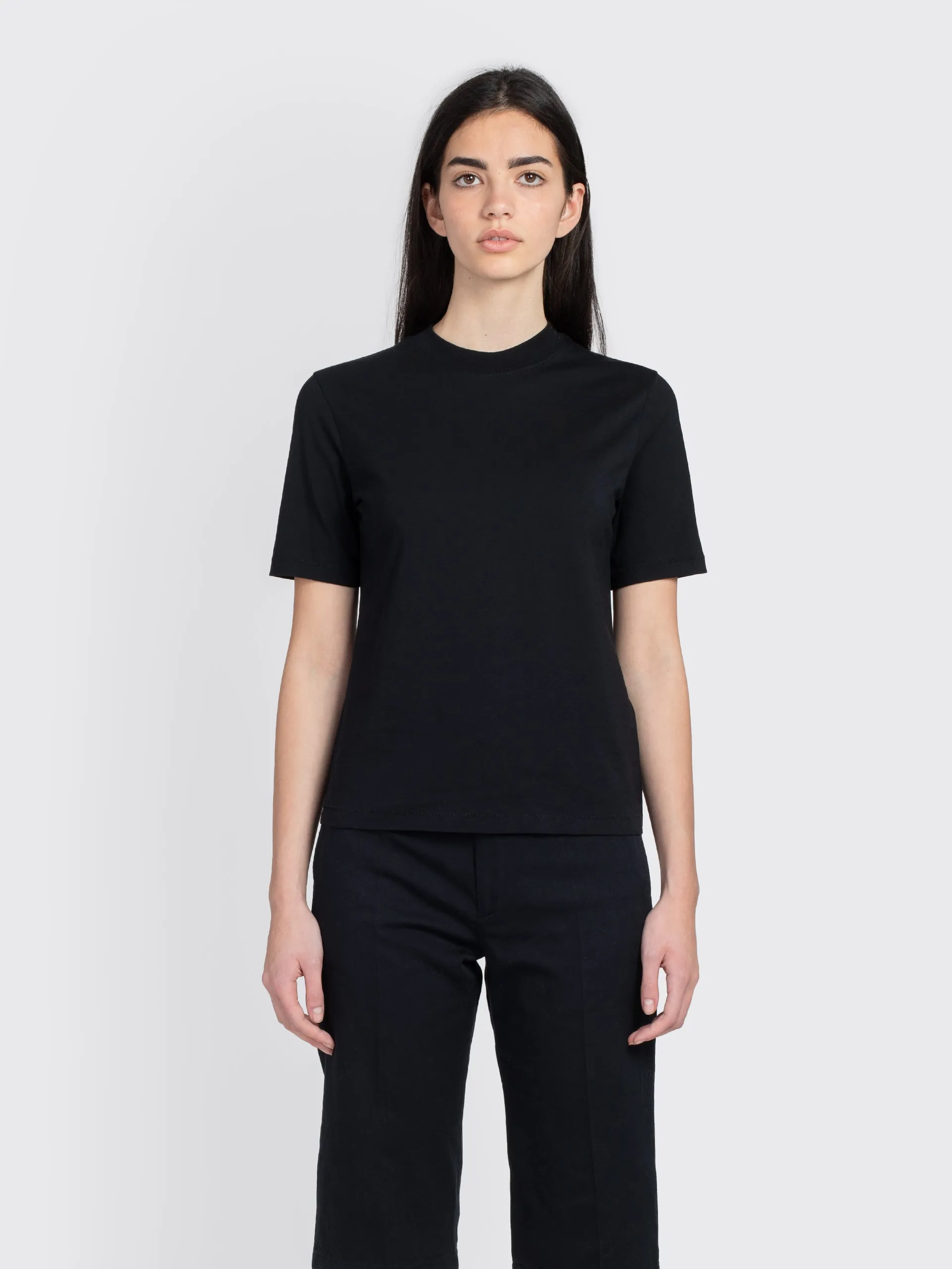 Mock Neck Tee