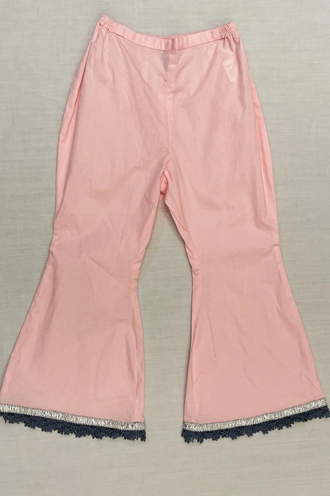 Mulmul Cotton BUD Kurta Pink  With BUD PYAJAMA Pink