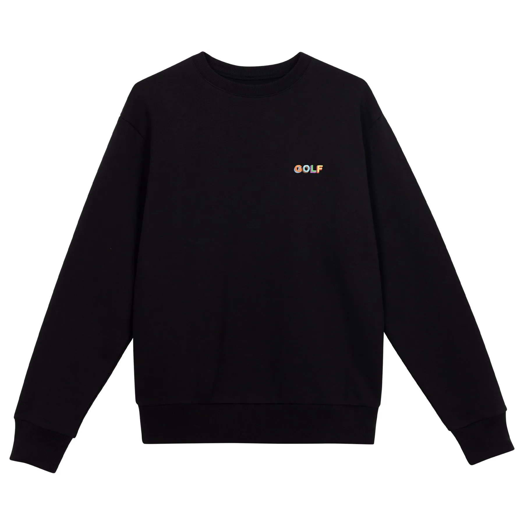 MULTI 3D LOGO CREWNECK by GOLF WANG