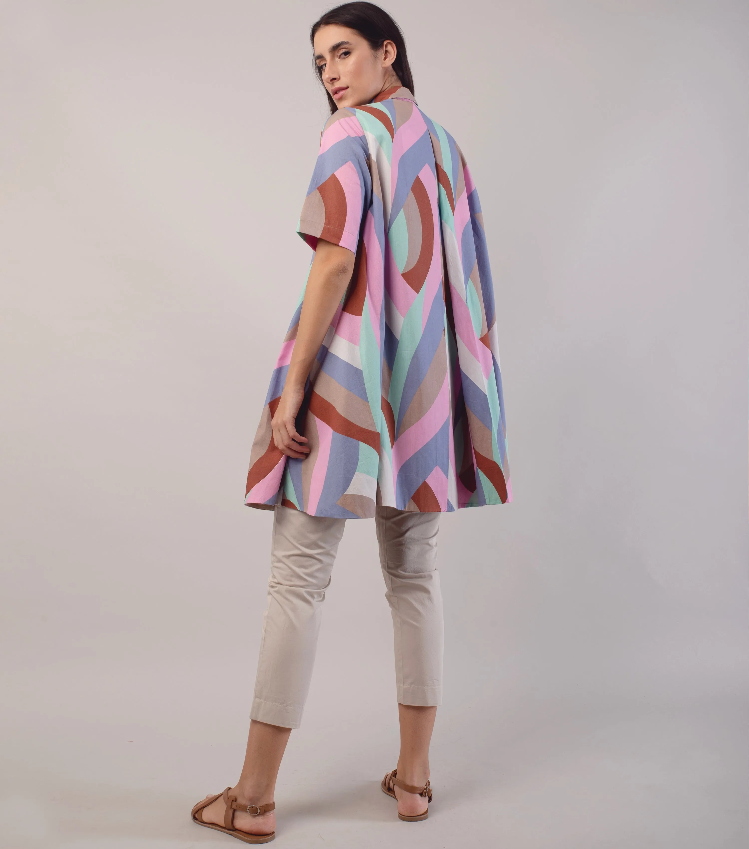 Multicolor Cotton Tunic