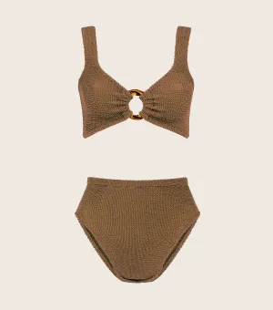 Nadine Bikini - Metallic Cocoa