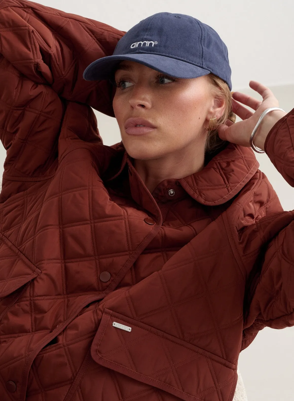Navy Small Logo Cap