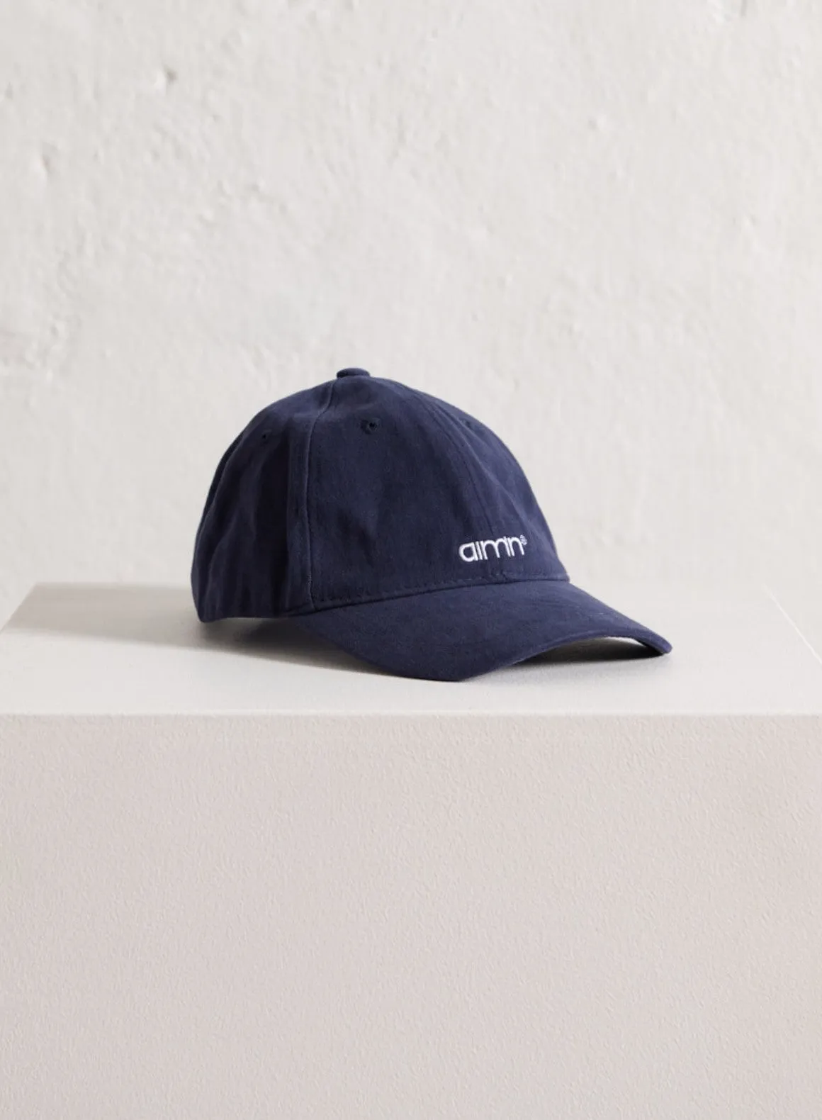 Navy Small Logo Cap