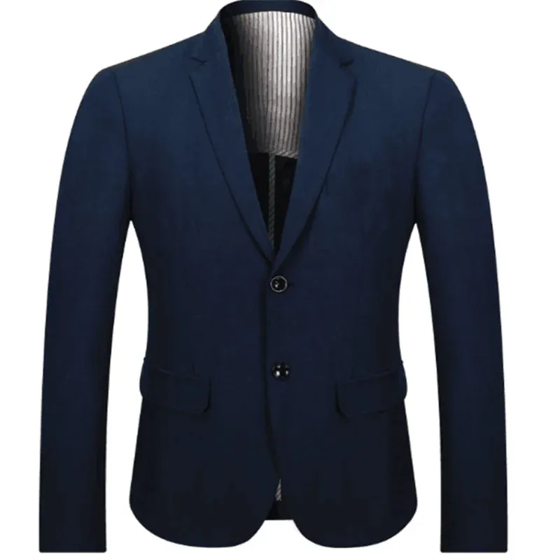 New arrival Mens fashion blazer linen suit spring high quality very large Bead line obese plus extra size M L XL XXL XXXL -8XL