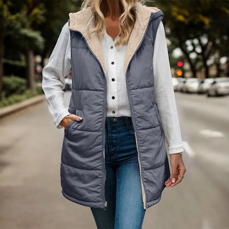 Nicole | Reversible Padded Gilet